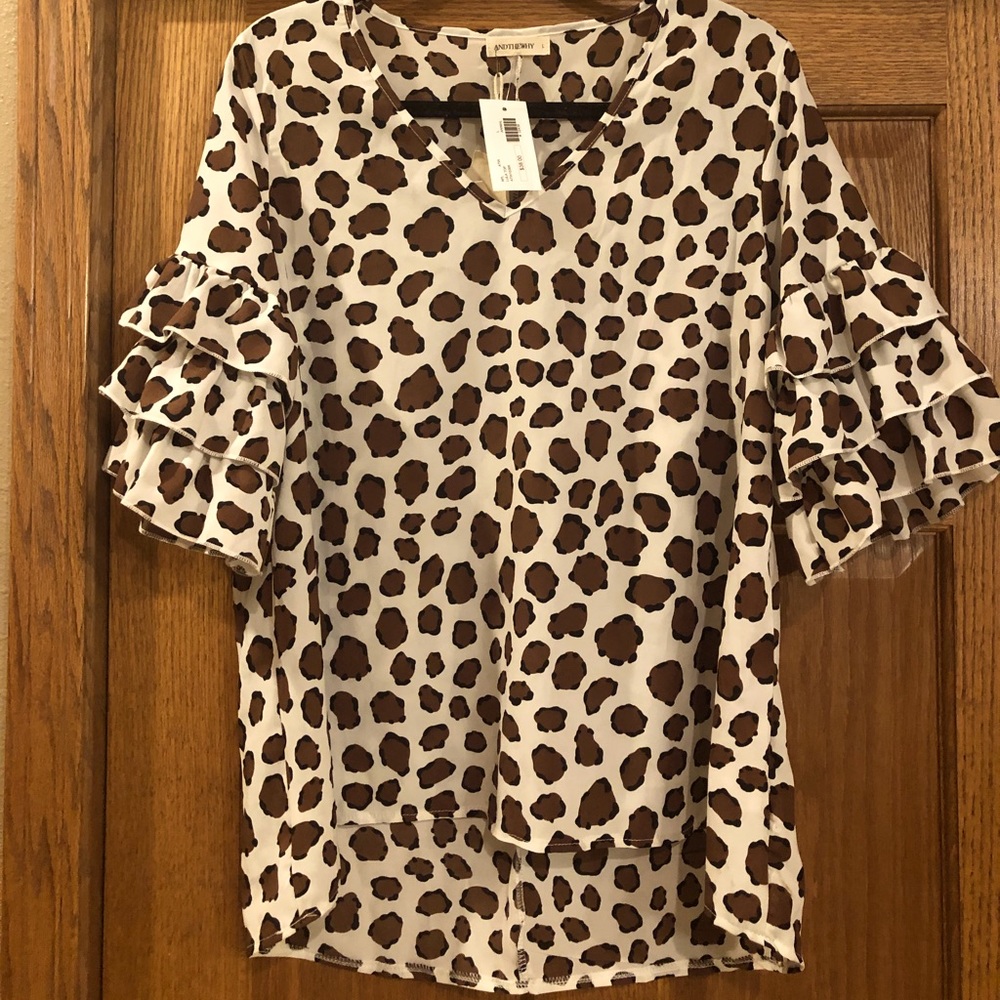 Leopard Print Top